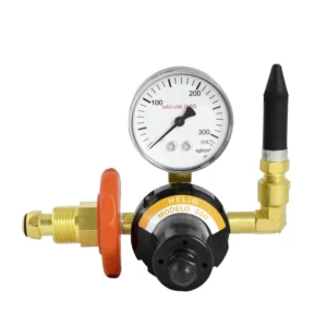 Regulador de Pressão Hélio 300 com manopla Gás Hélio