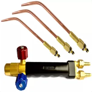 Kit Maçarico De Solda 200 + 3 Extensões Glp N 2/ 4 /6