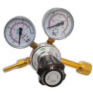 Regulador De Pressão Manômetro Gás Carbônico Co2 Modelo 200
