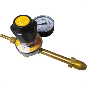 Regulador De Pressão Glp 45kg Gás De Cozinha Manometro Sm200 - Imagem 3