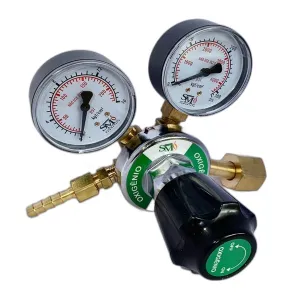 Regulador De Pressão Oxigênio Modelo 200 Sm Original - Imagem 2