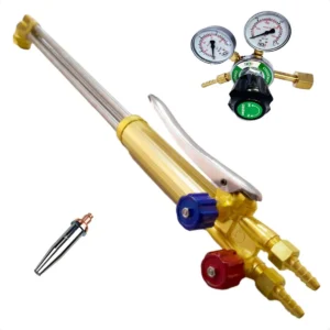 Maçarico De Corte + Bico Glp + Regulador Oxigênio Modelo 200