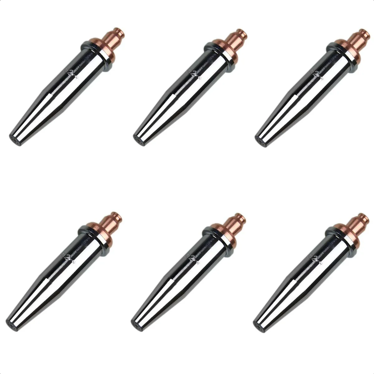 Kit C/ 6 Peças Bicos de Corte Para Maçarico Acetileno 1502