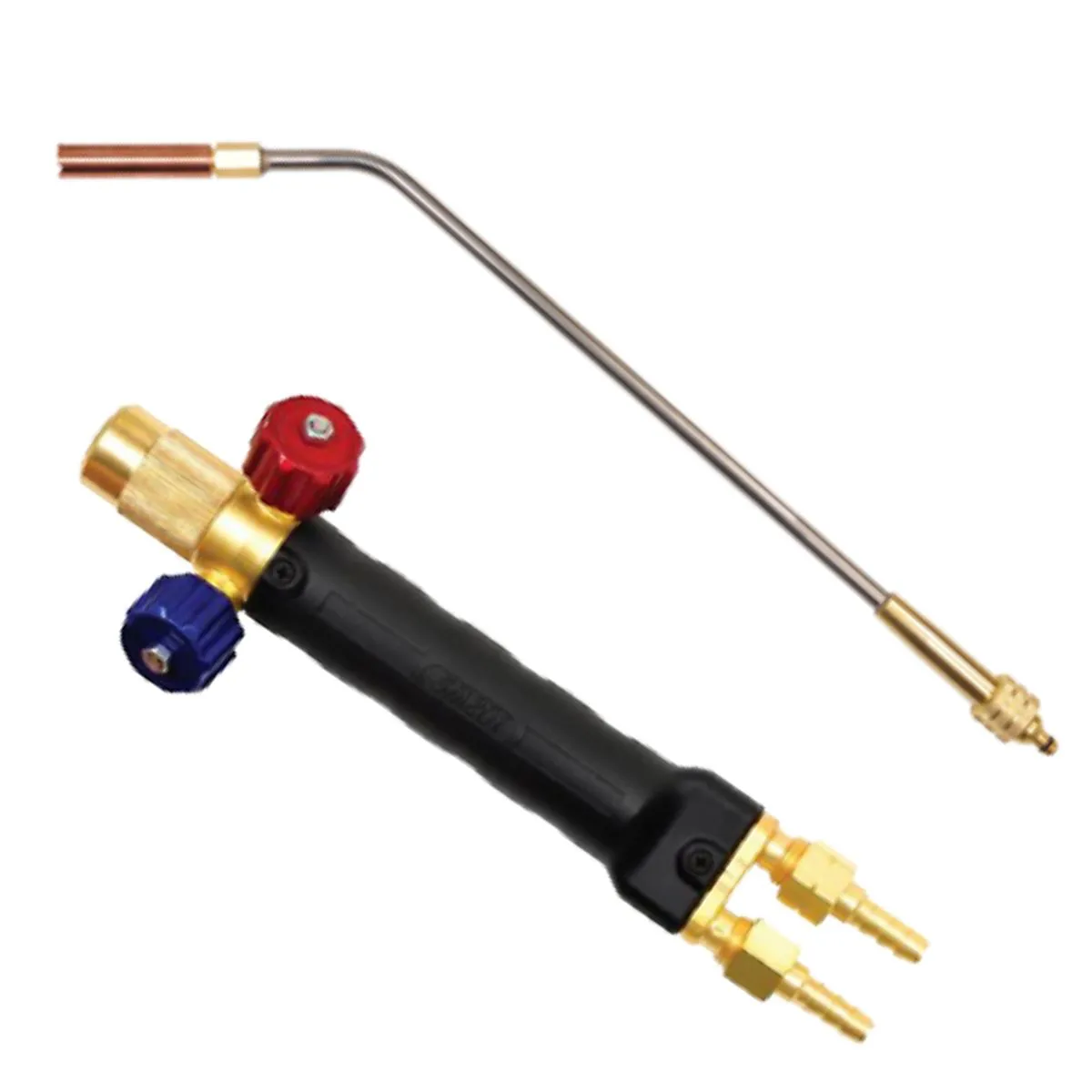 Kit Maçarico Caneta 201 SM + Extensão Bico 2H GLP Tipo Chuveiro p/ Aquecimento