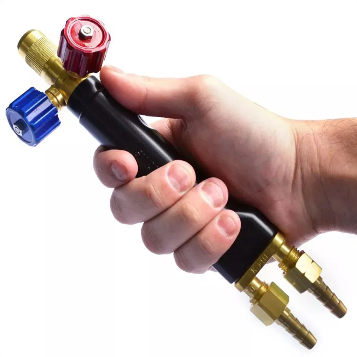 Kit Maçarico Caneta 201 SM + Extensão Bico 2H GLP Tipo Chuveiro p/ Aquecimento - Imagem 6